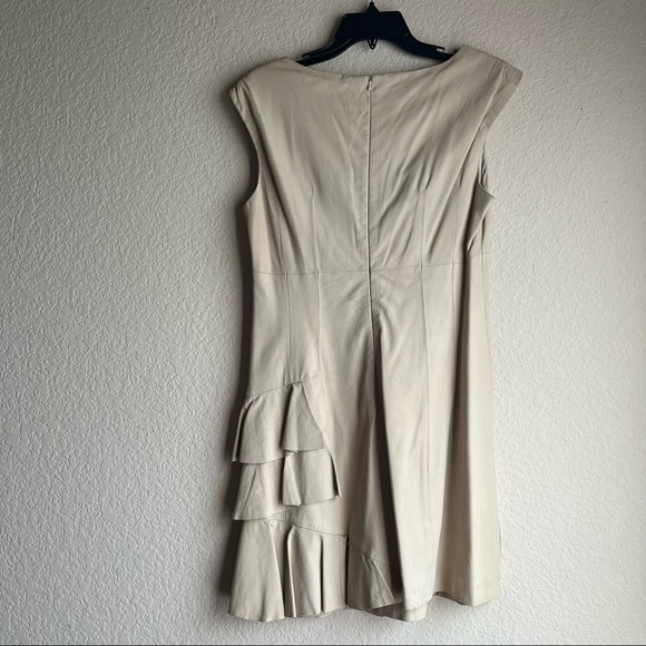 Nanette Lepore Dress size 8 all leather - Picture 5 of 8